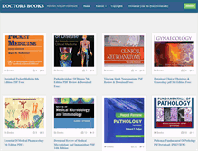 Tablet Screenshot of doctorsbooks.com